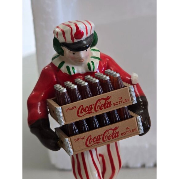 Coca-Cola Delivery Men Snow Village Figurines Set Of 2 By Department 56 - Picture 5 of 8